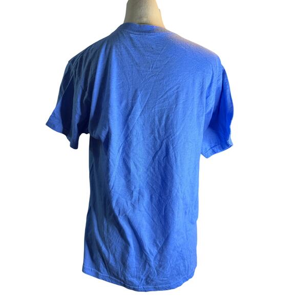 Pac-Man 80s Retro Arcade Game Graphic Tee, Blue, Unisex Size Medium - Picture 4 of 6